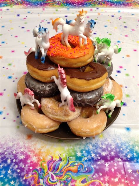 Harlies Unicorn Donut Cake Cake Donuts Donut Cakes Unicorn Donuts