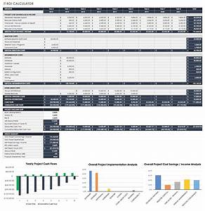 The Marvellous Free Roi Templates And Calculators Smartsheet With