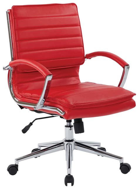Black Mid Back Conference Room Chair With Arms Pro Line Ii By Office