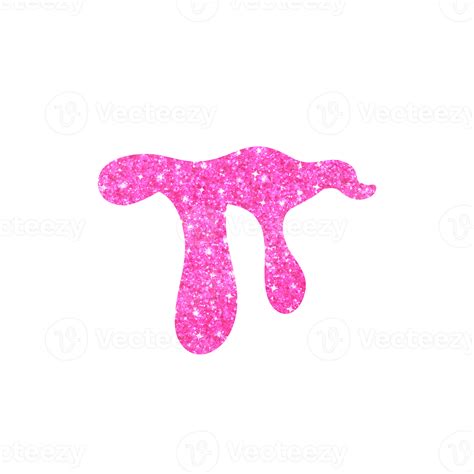 Hot Pink Glitter Dripping 13528626 Png