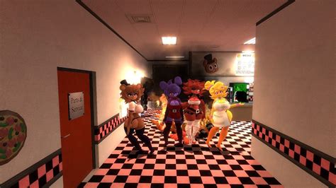 Freddy And Friends The Fnia Animatronics Move In Youtube