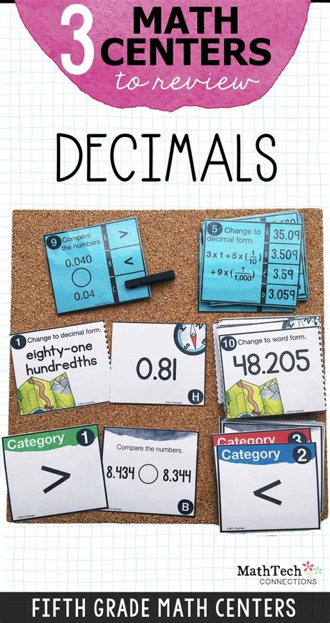 These Decimals Fifth Grade Math Games Will Save You Time And Help