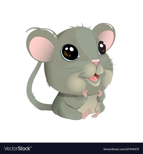 Cute Mouse Royalty Free Vector Image Vectorstock
