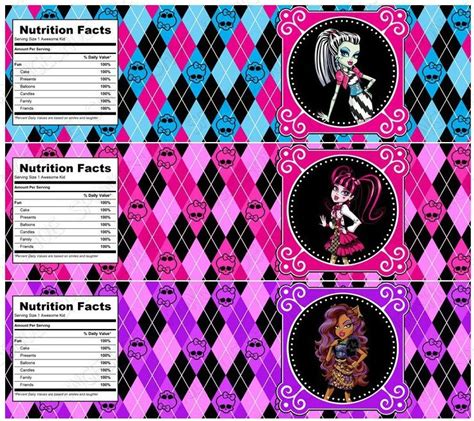 Pin By Crafty Annabelle On Monster High Printables Monster High