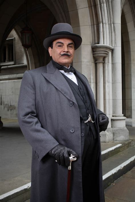 David Suchet As Poirot Sherlockspoirotmonk Agatha Christies
