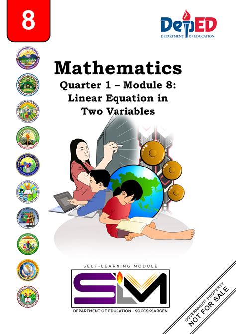 Math 8 Q1 Module 8 Mathematics Learning Material Mathematics