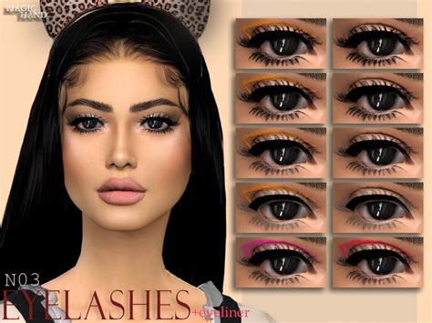 Eyelashes N03 By Magichand From Tsr • Sims 4 Downloads