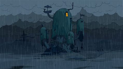 Tree House In The Rain Adventuretime