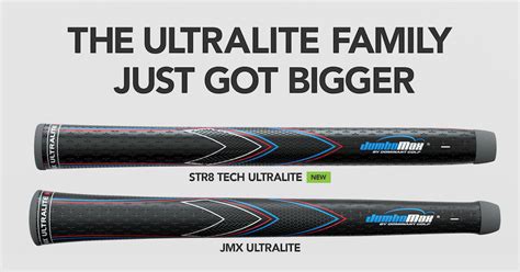 Jumbomax Golf Grips Introduce New Str8 Tech Ultralite Grip The Golf Wire