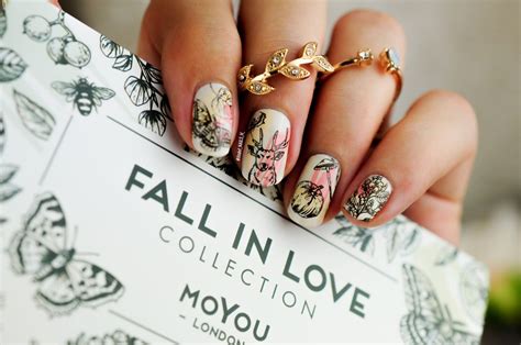 Stamping Plates Fall In Love Collection Moyou London Nailpointer