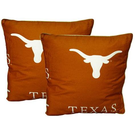 Ncaa texas longhorns cotton window decor collection. Texas Longhorns Decorative Pillow Set | Pillows, Pillow ...