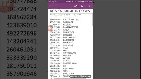 Eltes Roblox Id Codes Part 1 Youtube