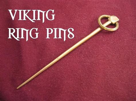 Viking Ring Headed Pins Viking Ring Head Pins Hammer Vikings Headed