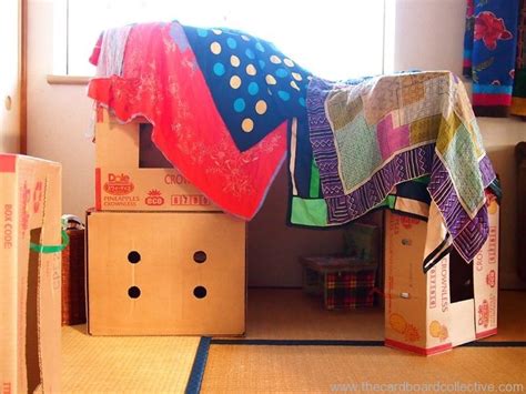 The Cardboard Collective Building With Banana Boxes Building For