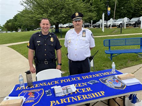 Hackensack Police Nj On Twitter Special Captain Mattalian And Sgt Del Carpio Were At The