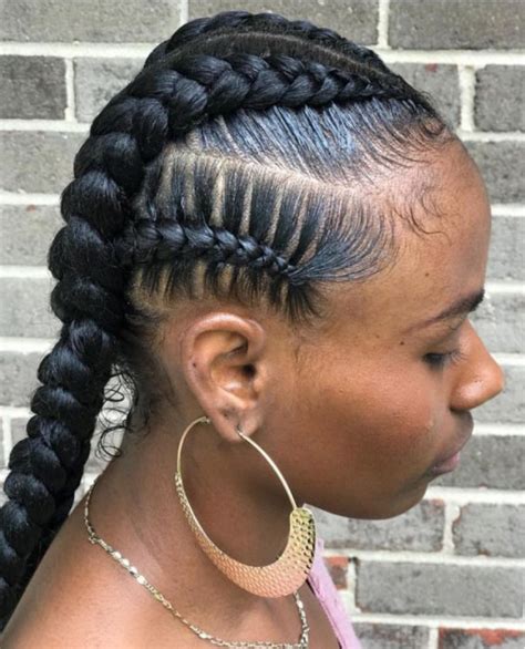 Collection of big cornrows hairstyles.cornrows have been around for many years now and are one of the. 42 Catchy Cornrow Braids Hairstyles Ideas to Try in 2019 ...