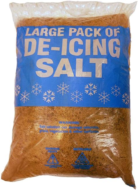 Brown Rock Salt Deicing Deicer Salt Grit Salt For Snow Ice Paths