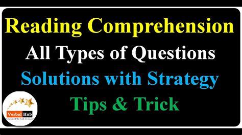 Gmat Reading Comprehension Reading Comprehension Solution And