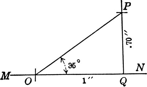 Right Triangle With Sides And And Angle Of Degrees Clipart Etc