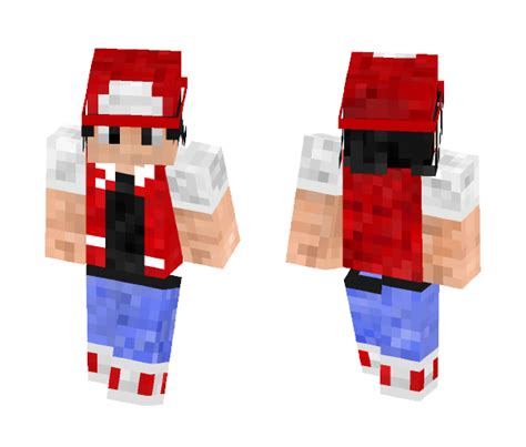 Install Red Pokemon Trainer Skin For Free Superminecraftskins