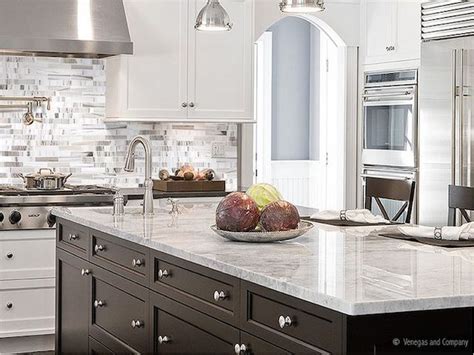 Because acid etching leaves a whitish mark, it is much more noticeable on colored marble than on white marble. 30 Stunning Kitchen Countertops White Carrara Marble