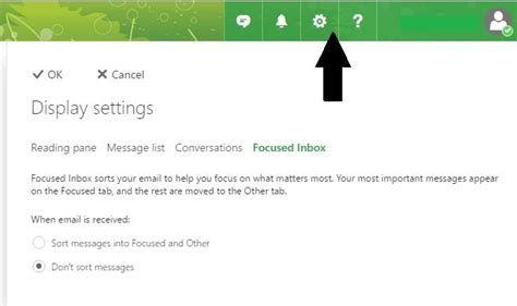 Вот как отключить Outlook Focused Inbox gadgetshelp com