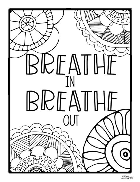 New Calming Coloring Books Thevillageanthology Com Quote Coloring Pages Mindfulness