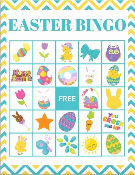 An Easter Themed Printable Game With The Wordsfreeand Images On It