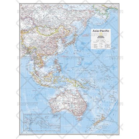 Asia Pacific Atlas Of The World 10th Edition The Map Shop