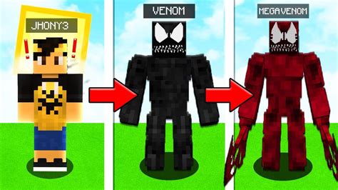 Novo Mod Do Venom No Minecraft Novas Transformações E Poder Da