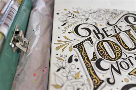 How To Layout Your Hand Lettering 5 Easy Steps Hand Lettering