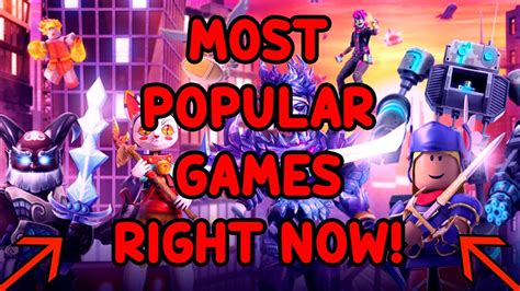Most Popular Roblox Games Right Now April 2021 Update Youtube