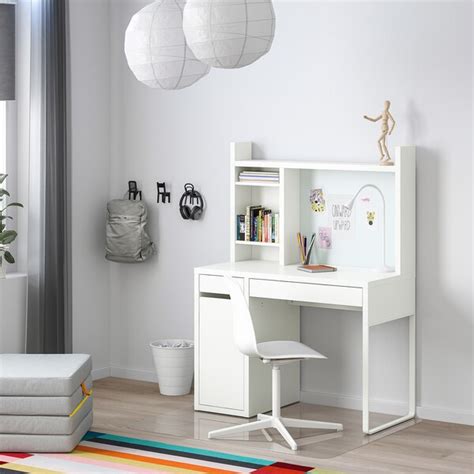 Make your own ikea desk hacks: MICKE white, Desk, 105x50 cm. Get it today! - IKEA