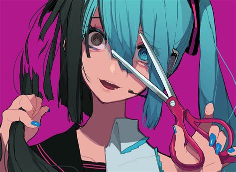 Idea By Tei On Asthetic Miku Vocaloid Yandere Anime