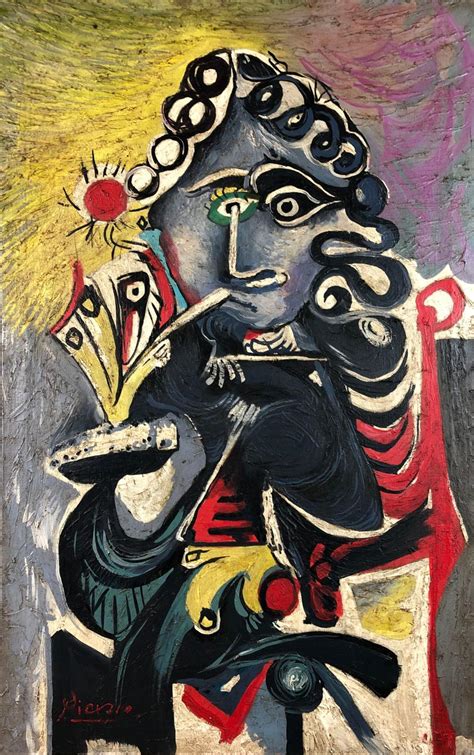 Sold Price Pablo Picasso Spanish 1881 1973 Oil On Canvas April