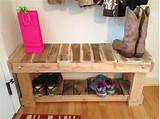 Pictures of Shoe Rack Bench For Entryway