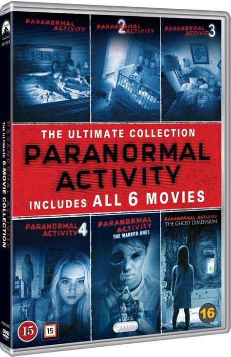 Buy Paranormal Activity The Ultimate Collection 6 Disc Dvd
