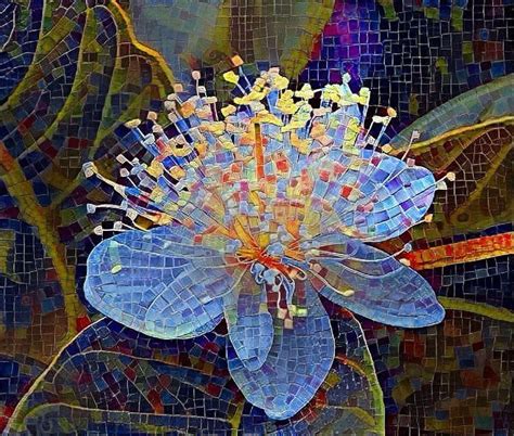 Botanical Mosaics Bringing A Bloom To Mosaic Artwork