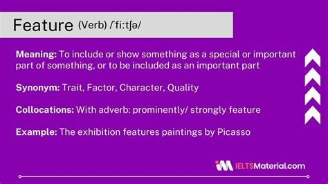 Feature Word Of The Day For Ielts Speaking And Writing