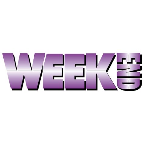 WeekEnd Logo PNG Transparent & SVG Vector - Freebie Supply