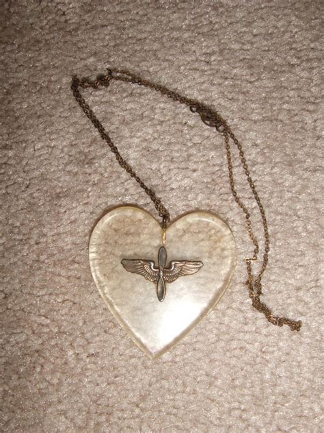 Ww2 Aac Trench Art Sweetheart Necklace Collectors Weekly