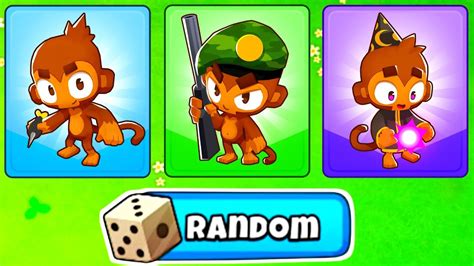 So I Used A Randomizer In The Actual Ranked Match Bloons Td Battles