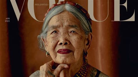 106 Year Old Filipino Woman Is Oldest Person To Grace Vogue Cover