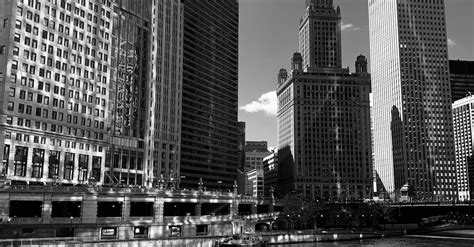 Grayscale Photography Of City Buildings · Free Stock Photo