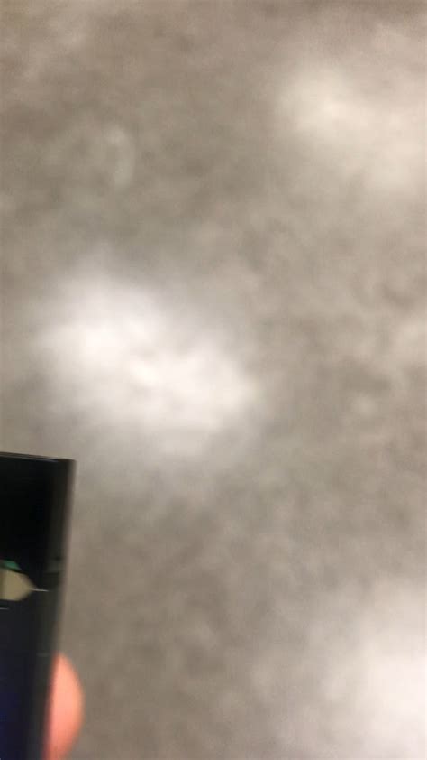 Juul light show after a rip. What does it mean? Anyone else have this? : juul