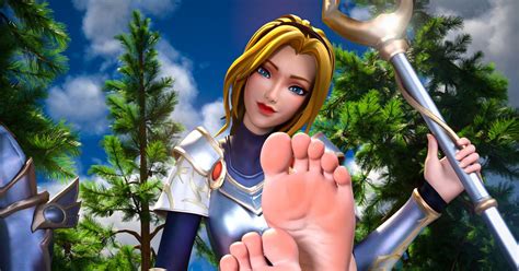 3d Computer Graphics Sole Foot Lux From League Of Legends Pixiv