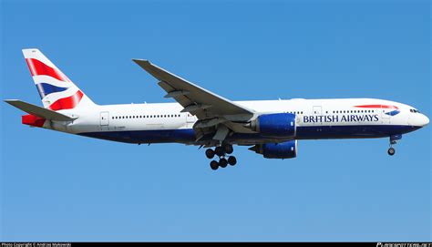 G Ymmh British Airways Boeing 777 236er Photo By Andrzej Makowski Id