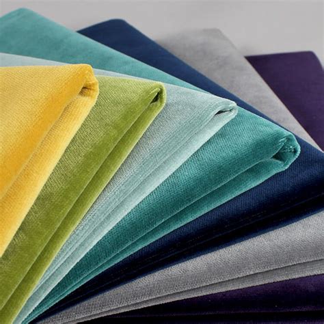 Velvet Fabric By The Yard Luxury Blush Velvet For Curtains And