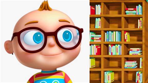Tootoo Boy Library Episode Funny Cartoon Animation Videogyan Kids