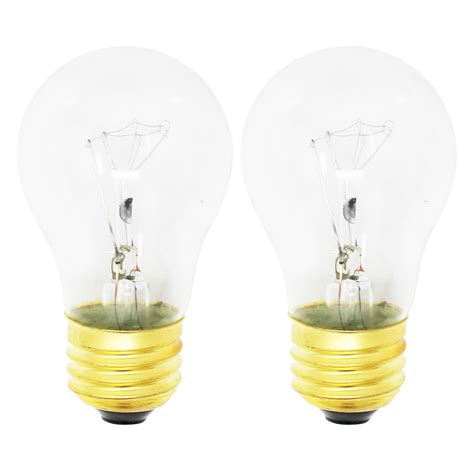 2 Pack Replacement Light Bulb For White Westinghouse Wwgf3004kwa Range